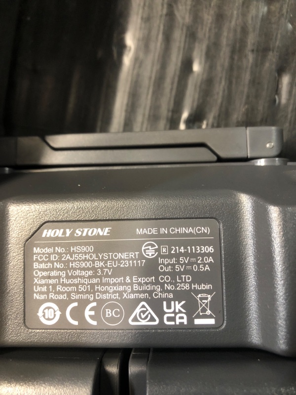 Photo 1 of (Unable to function properly) Holy Stone HS900 249g Lightweight GPS Drones with Camera for Adults 4K; 3 Axis Brushless Gimbal Drone with 4K/30FPS Video, 48MP Photo, 20000Ft Transmission, Visual Tracking Follow Me, Smart Return