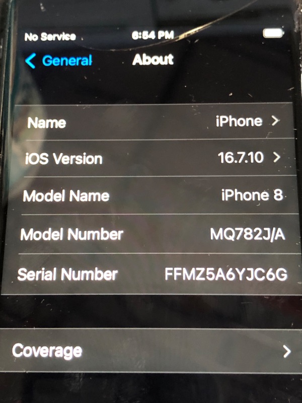 Photo 1 of ***SCREEN IS CRACKED***Apple iPhone 8 64GB Unlocked - Gray