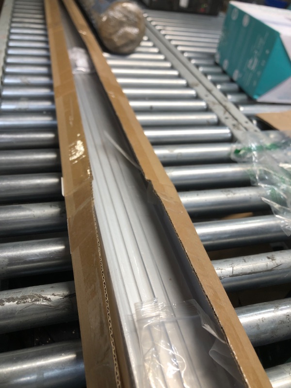 Photo 1 of Muzata 10Pack 6.6FT/2M Plus-Size Spotless V Shape LED Channel with Milky White Cover 30x30MM Silver LED Aluminum LED Diffuser Channel LED Strip Light Diffuser V101 WW 2M