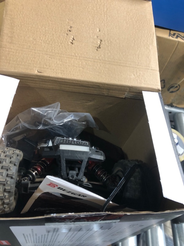 Photo 2 of ***(PARTS ONLY/ MAJOR DAMAGE/ NO RETURNS OR REFUNDS)***
BEZGAR HP163S Fast RC Cars for Adults MAX 68KPH | 1/16 Scale Brushless RC Trucks 4x4 Offroad Waterproof | Hobby Grade High Speed Monster Truck | All Terrain Electric Remote Control Car for Boys