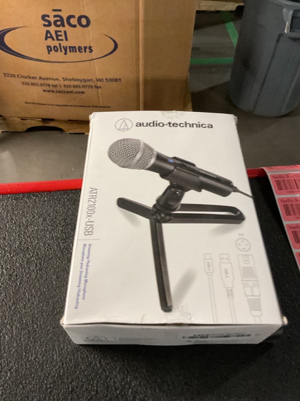 Photo 1 of Audio-Technica ATR2100x-USB Cardioid Dynamic USB/XLR Microphone