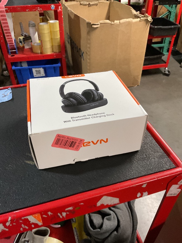 Photo 1 of [2024 Updated] LEVN Wireless Headphones for TV Watching, TV Headphones Wireless for Seniors with TV Transmitter Charging Base, Bluetooth Headphones for TV, No Audio Delay, Gift for the Elderly/Parents