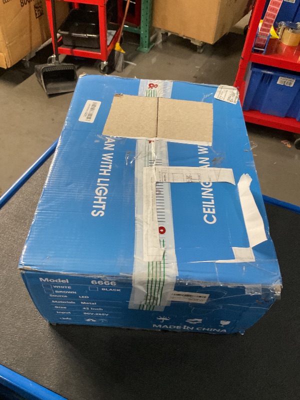 Photo 1 of Surtime 42" Ceiling Fans with Lights-Low Profile Ceiling Fan with Light and Remote/APP Control,Flush Mount,DC Reversible,LED Dimmable Black Ceiling Fans for Bedroom,Indoor/Outdoor Patio Use