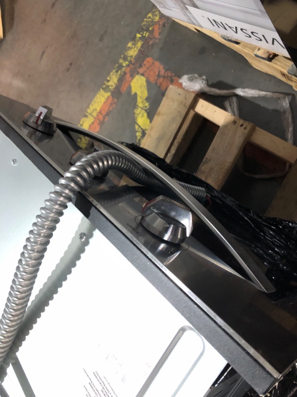 Photo 1 of **NONREFUNDABLE, PARTS ONLY, DAMAGED POWER CORD**Empava 24 inch Electric Single Wall Oven with 6 Cooking Funcitons, Built-in Convection System with Mechanical Knob Control, Stainless Steel