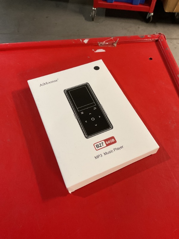 Photo 1 of 64GB MP3 Player with Bluetooth 5.2, AiMoonsa Music Player with Built-in HD Speaker, FM Radio, Voice Recorder, HiFi Sound, E-Book Function, Earphones Included