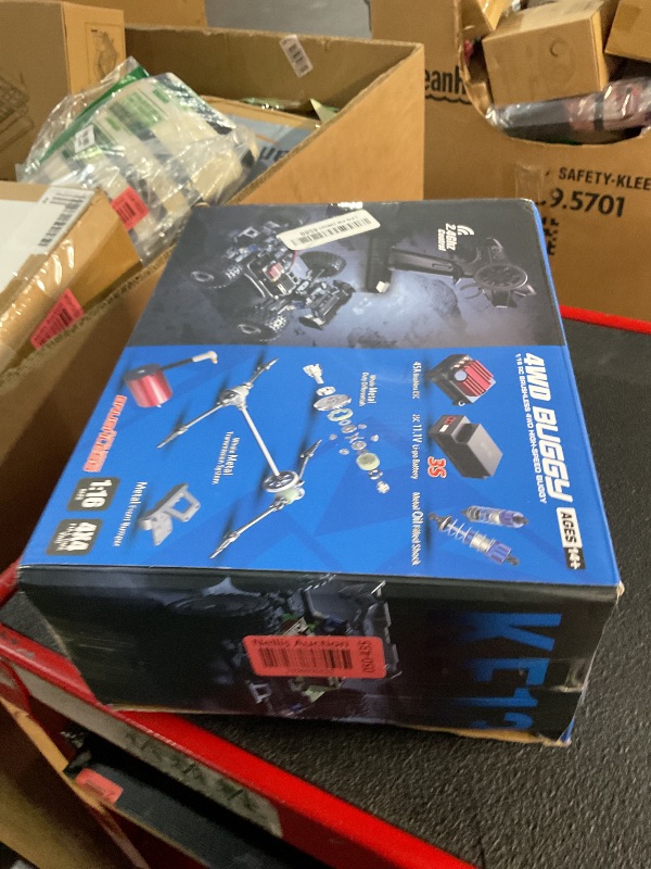 Photo 1 of ITEFDTUTNE 1:16 Brushless Remote Control Cars, 62mph Off-Road All Terrain Electric RC Truck, 4WD RC Truck with 2.4 GHz Remote Control and 2 3S Lipo Batteries for Kids Adults Boys Gifts