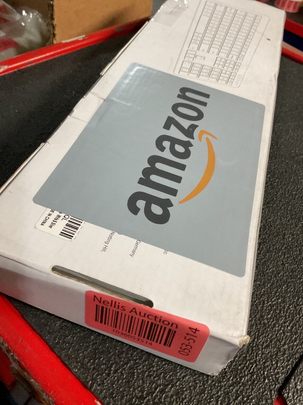 Photo 1 of Wireless Keyboard and Mouse Combo - Full Size Slim Thin Wireless Keyboard Mouse with Numeric Keypad 2.4G Stable Connection Adjustable DPI (White & Silver)