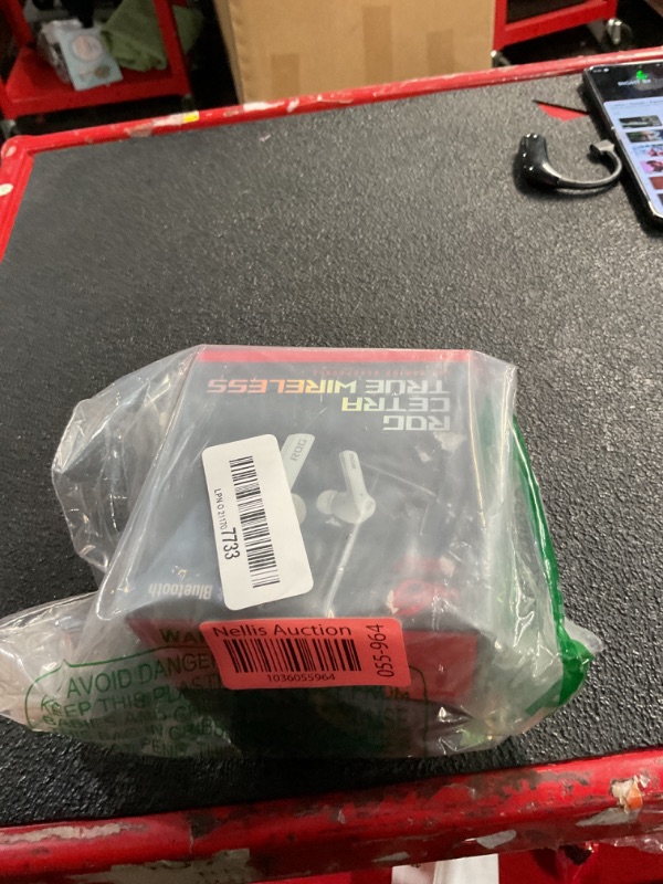 Photo 1 of (POWER TESTED) ASUS ROG Cetra True Wireless Gaming Headphones (Low-Latency Bluetooth Earbuds, Active Noise Cancelation, 27-Hour Battery Life, IPX4 Water Resistance, Wireless Charging)- White