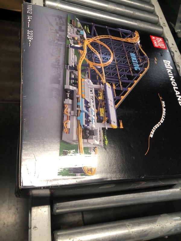 Photo 1 of MyGoci Roller Coaster Building Set with Passenger Train 2024 Newly Release, Electrical Amusement Park Track Education Construction Toy, Great Gift Idea for 14+ Teens & Adults (3238+ Pieces)