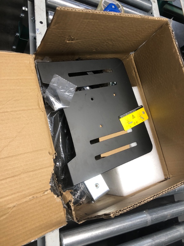 Photo 1 of MOUNT PRO Laptop Stand Desk Mount, 2 in 1 Function Monitor Laptop Mount, Aluminum Laptop Arm Fits Max 17" Notebook and 32" Computer Screen, Single Monitor Mount with Laptop Tray, Holds up to 17.6lbs