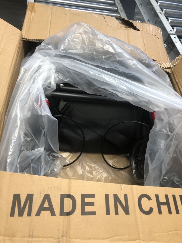 Photo 1 of (Only 14lbs) Portable Folding Wheelchair, Travel Wheelchair with handbrake, Ultra-Light Wheelchair for The Elderly and Children (with Bag)