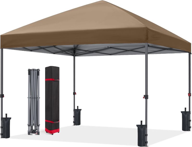 Photo 1 of ***STOCK PHOTO REFERENCE ONLY-PARTIAL SET PARTS ONLY-BOX 1 OF 2***
ABCCANOPY Pop Up Canopy (Khaki, 8x8)