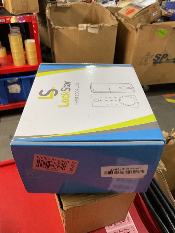 Photo 1 of LOCKSTAR® Smart Door Lock • Keyless Deadbolt • Multiple Entry Methods – APP • Fingerprint Touch ID • Keypad Code • FOB • Traditional Key • Smart Home Devices •