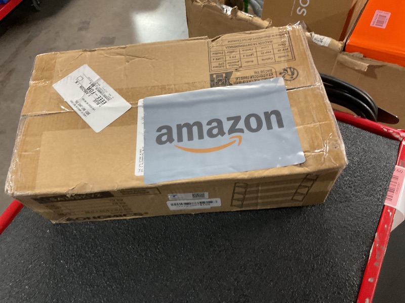 Photo 1 of SONGMICS Shoe Rack, 4 Tier Shoe Organizer, Metal Shoe Storage Shelf for 20 Pairs of Shoes, Easy to Assemble, Entryway, Black ULSA14BK