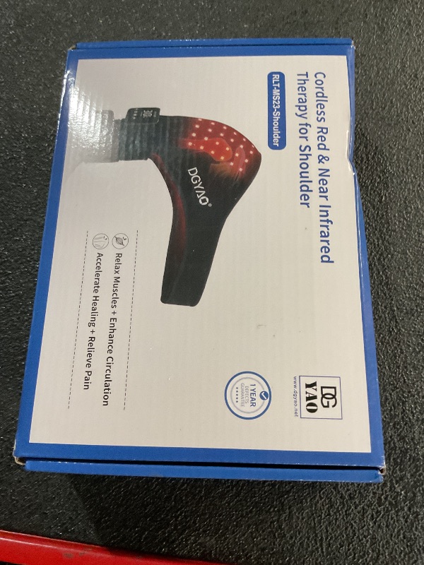 TUOYR Cordless Red Light Therapy for Shoulder Pain Relief 4000mAh ...