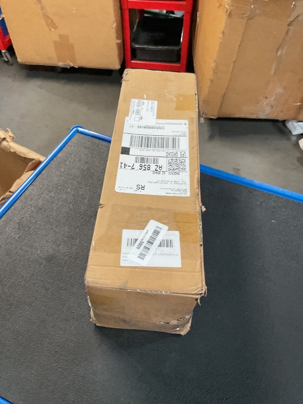 Photo 1 of Extra Long Curtain Rods for Windows 240 Inches, Adjustable Black Curtain Rod for Outdoor 1 Inch Heavy Duty Modern Window Rods with Aluminum End Caps for Farmhouse Kitchen Bedroom Living Room