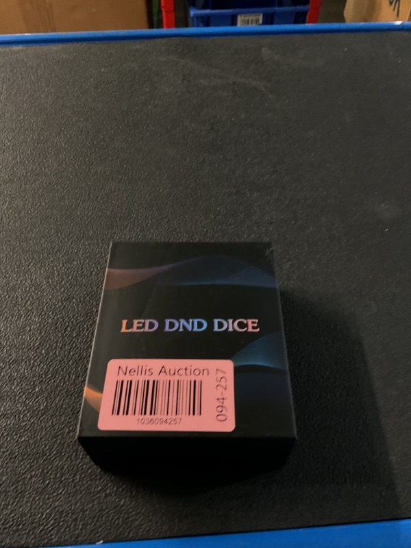 View 2 of LED Dice Set D&D Rechargeable?ZHOORQI DND Dice Shake to Light Up Dice, Dungeon and Dragons Dice USB Port Charging, Role Playing Dice for D&D Table Games?Blue Light up Dice?