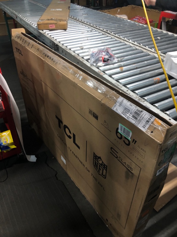 Photo 1 of TCL 65-Inch Class S5 UHD 4K LED Smart TV with Fire TV (65S551F, 2024 Model), Dolby Vision, HDR PRO+, Dolby Atmos, Alexa Built-in with Voice Remote, Apple AirPlay 2 Compatibility, Streaming Television