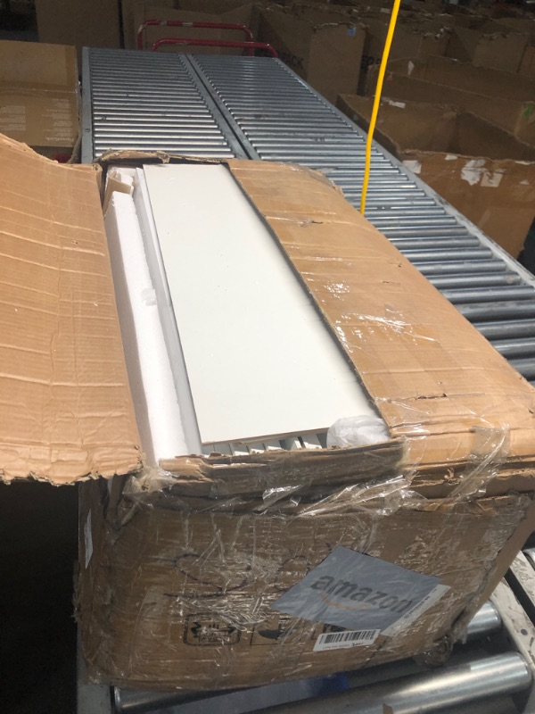 Photo 1 of **NON REFUNDABLE//NON FUNCTIONAL**(FOR PARTS ONLY)
Tribesigns Modern Sideboards, Buffet Cabinet with 4 Doors and Adjustable Shelves (White)