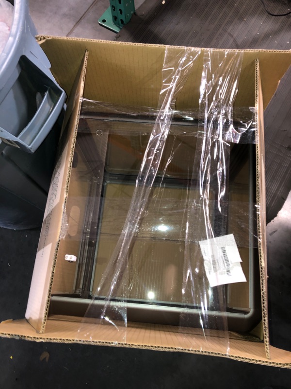 Photo 1 of **CASE ONLY**
TOPCUBE 3D Printer Enclosure for Bambu Lab A1 Mini, 360° Transparent Acrylic Enclosure with LED Light, Odor Isolation Noise Reduction Constant Temperature 3D Printer Cover Box, 460x460x460MM