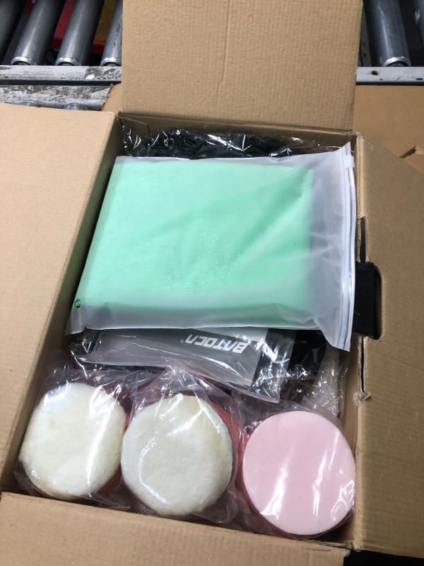 Photo 1 of BATOCA S5 Cordless Car Buffer Polisher Kit 1 Inch 3 Inch Dual Action & Rotary Polishing Machine for Car Detailing,2x 2.0Ah Batteries,6 Variable Speeds 2000-5500RPM,Orbital Polisher for Car Boat Polish