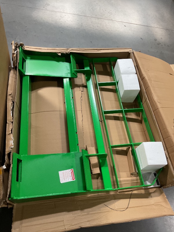 Photo 1 of **ATTACHMENT ONLY**YITAMOTOR 4000lbs Universal Skid Steer Pallet Fork Attachment, 46" Pallet Fork Frame with 48" Fork Blades, Quick Attach Pallet Fork for Tractors Loaders