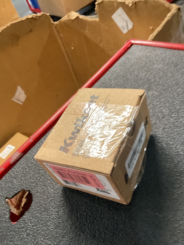 Photo 1 of Kwikset 660 Deadbolt Deadbolt Lock, Matte Black Round Exterior Keyed Front Entry Door, Pick Resistant SmartKey Rekey Security, Single Cylinder Dead Bolt