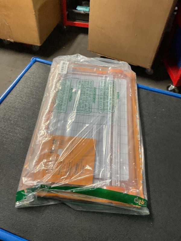 Photo 1 of Fiskars Precision Paper Trimmer - Easy, Safe and Accurate for Crafts, Gifts, Cards and More - Always Cuts Straight