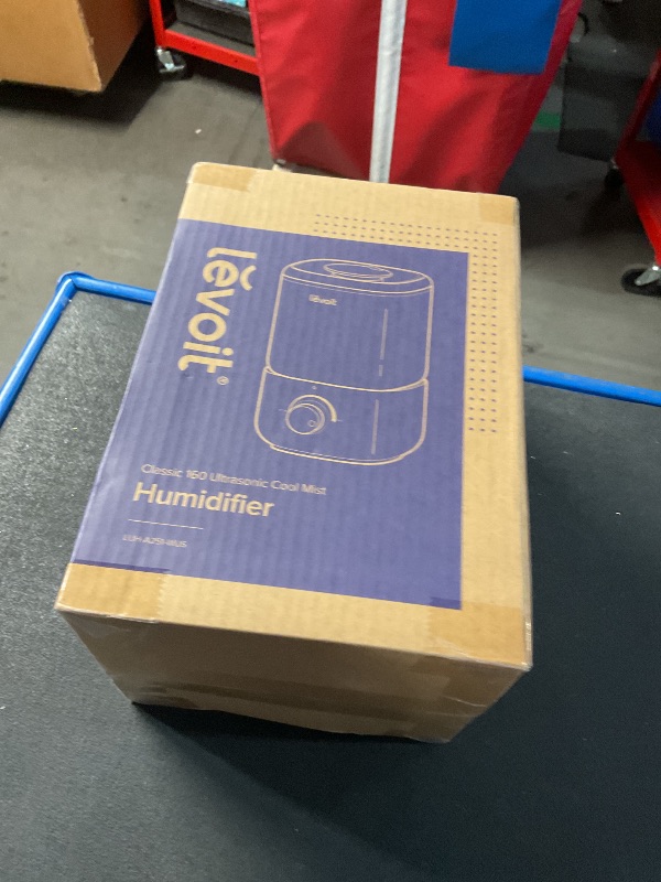 Photo 1 of LEVOIT Top Fill Humidifiers for Bedroom, 2.5L Tank for Large Room, Easy to Fill & Clean, 28dB Quiet Cool Mist Air Humidifier for Home Baby Nursery & Plants, Auto Shut-off and BPA-Free for Safety, 25H