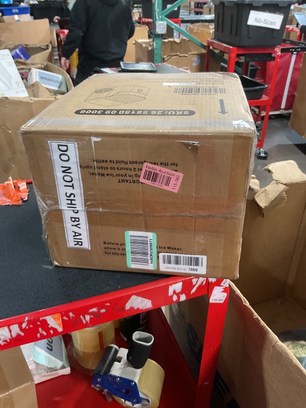 Photo 1 of Kismile Nugget Ice Makers Countertop,Pebble Ice Maker Machine with Chewable Ice, 35lbs/Day,One-Click Operation,Self-Cleaning Countertop Ice Machine,Pellet Ice Maker Countertop for Home/Kitchen/Office