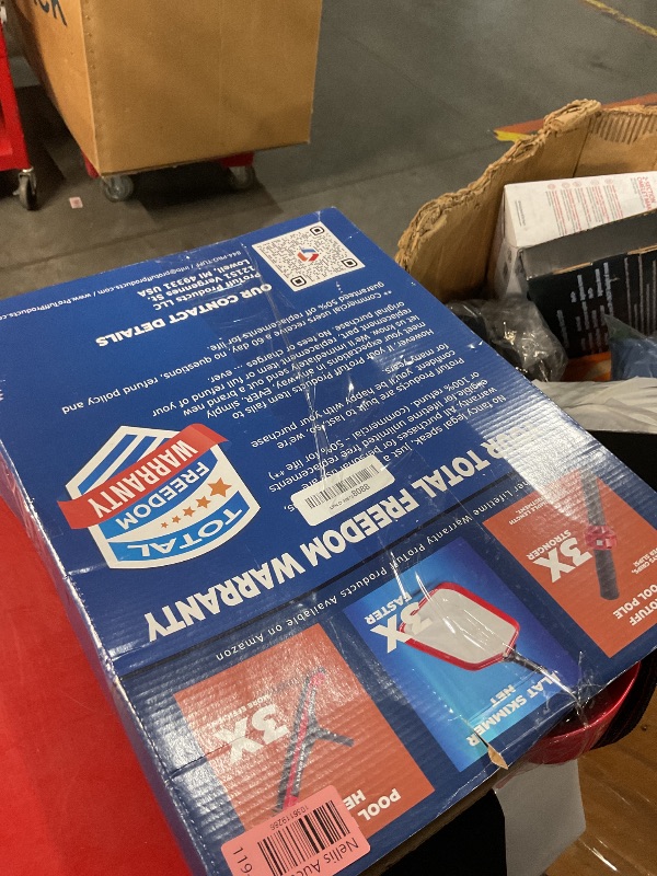 Photo 1 of ProTuff Pool Skimmer Net 19" - Has Lifetime Replacement, Heavy Duty - Up to 45 lb Capacity - Pool Nets for Cleaning: Pools/Hot Tubs/Ponds, Pool Skimmer Net fits All Standard Poles - Pole NOT Included