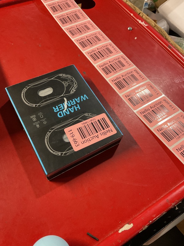 Photo 1 of AI Hand Warmers Rechargeable 2 Pack,6000mAh Rechargeable Hand Warmer,20Hrs Long Heating Electric Hand Warmer,Portable Pocket Heater,Pocket Size Hand Warmer, Gifts for Christmas,Camping,Hunting