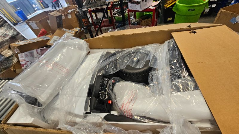 Photo 1 of **TRUCK OR TRAILER PICKUP**WHITE  Aosom 12V GMC Sierra HD Battery Kids Ride On Car with Remote Control, Bright Headlights, & Working Suspension, Black