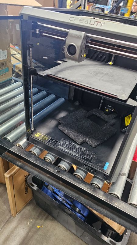 Photo 1 of **FINALE SALE/NONREFUNDABLE PARTS ONLY*** Creality K1 Max 3D Printer, 600mm/s Max High-Speed 3D Printers with Auto Leveling, Dual Cooling, Smart AI Function and Out-of-The-Box, Large Printing Size 11.81x11.81x11.81in