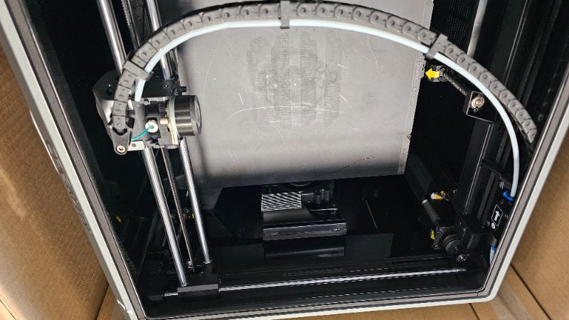 Photo 1 of **FINALE SALE/NONREFUNDABLE PARTS ONLY*** Creality K1 Max 3D Printer, 600mm/s Max High-Speed 3D Printers with Auto Leveling, Dual Cooling, Smart AI Function and Out-of-The-Box, Large Printing Size 11.81x11.81x11.81in