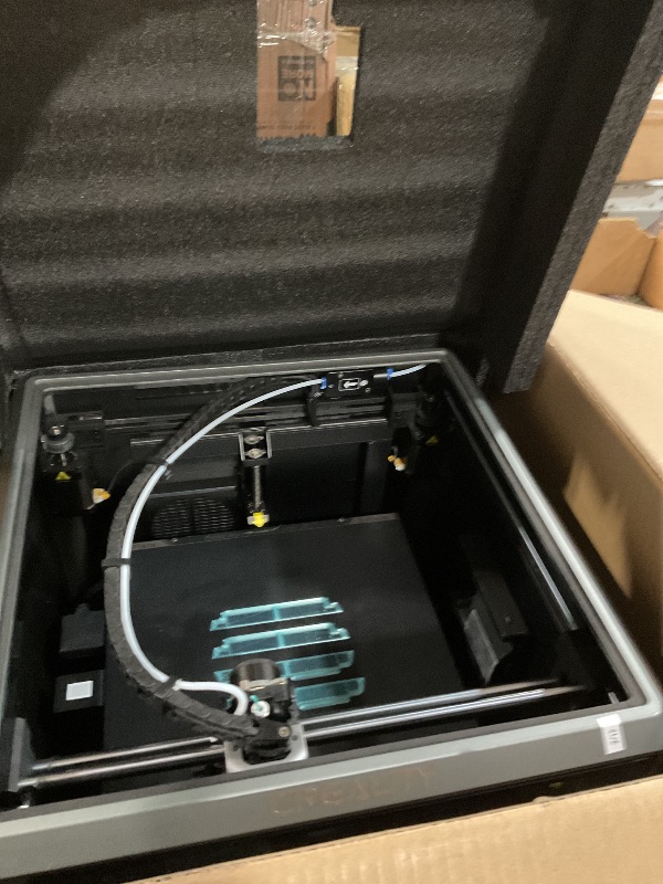 Photo 1 of **FINALE SALE/NONREFUNDABLE PARTS ONLY*** Creality K1 Max 3D Printer, 600mm/s Max High-Speed 3D Printers with Auto Leveling, Dual Cooling, Smart AI Function and Out-of-The-Box, Large Printing Size 11.81x11.81x11.81in