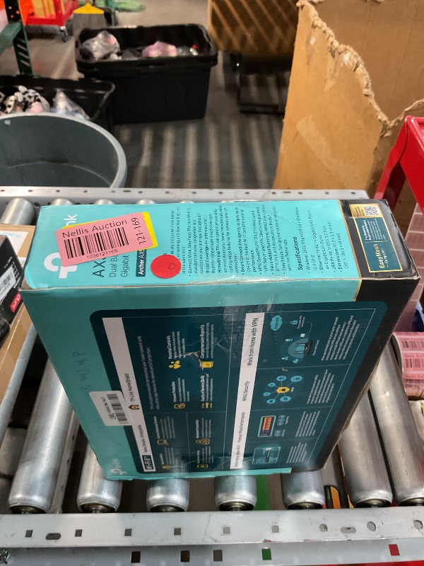 Photo 1 of ***PARTS ONLY***TP-Link AX1800 WiFi 6 Router V4 (Archer AX21) - Dual Band Wireless Internet, Gigabit, Easy Mesh, Works With Alexa - A Certified for Humans Device