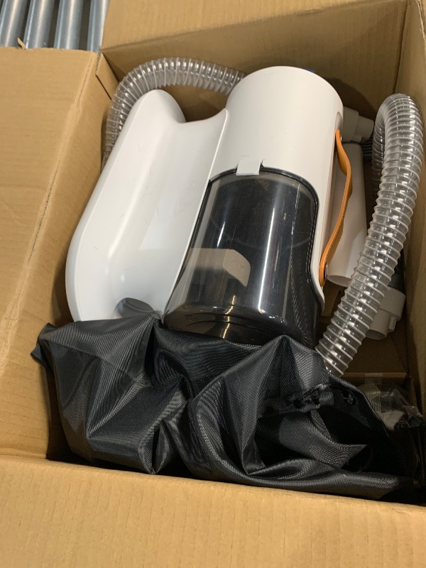 Photo 1 of ***(HEAVILY USED/ MINOR DAMAGE)***AIRROBO Dog Grooming Vacuum, Dog Grooming Kit,12000Pa Strong Pet Vacuum, 2L Large Capacity Vacuum for Shedding Grooming Hair, Quiet,PG100