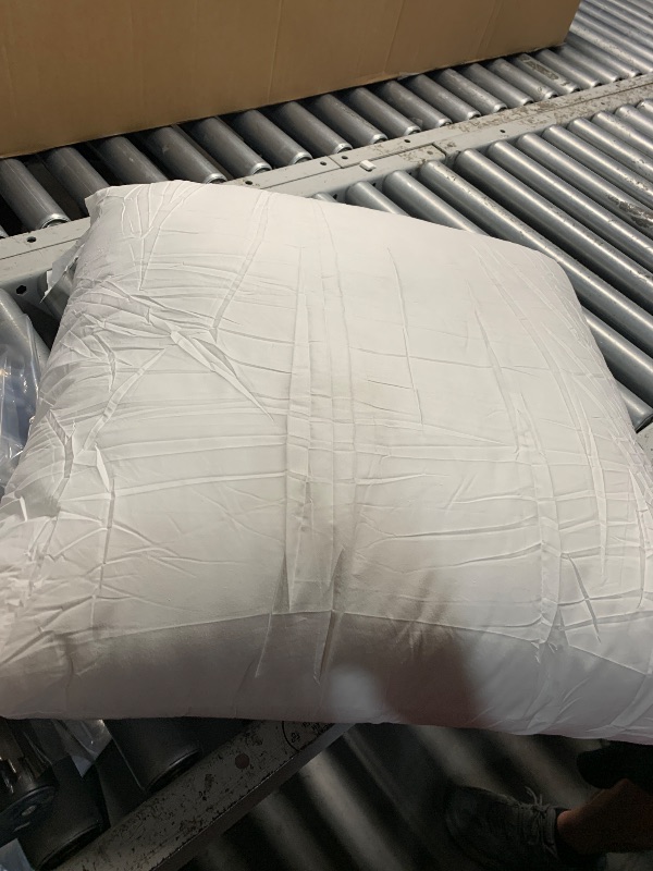 Photo 1 of ***(PARTIAL SET/ ONLY 1 PILLOW)***ANT-HOME 26"x26" Pillow Inserts Soft Feather Pillow Set of 2 Indoor Decorative Sofa Down Pillows Bed Pillows Couch Pillow