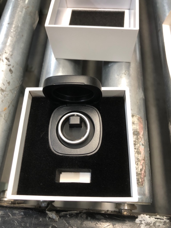 Photo 1 of ***(PARTS ONLY/ NON REFUNDABLE/ NO RETURNS OR REFUNDS)***
Smart Ring for Men Women, Fitness Tracker with Heart Rate/Blood Pressure/Blood Oxygen Monitor,Sleep Tracker,Pedometer,No Subscription, IP68 Waterproof Health Ring for iPhone&Android (Silver, Size9)