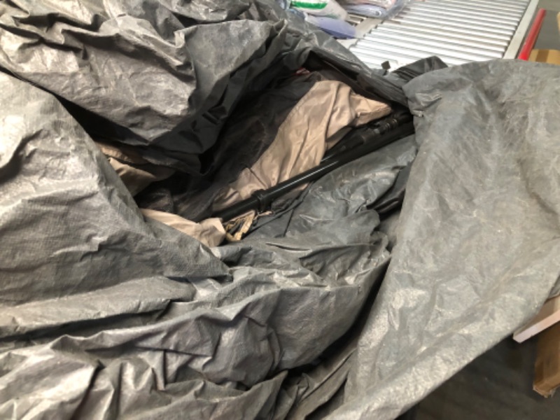 Photo 1 of ***DAMAGED - ONE OF THE LEGS IS BROKEN - HOLES IN THE FLOOR - SEE PICTURES***
Coleman Instant Tent with 1-Minute Setup, 8-Person Tent with Pre-Attached Poles, Air Vent, & Carry Bag