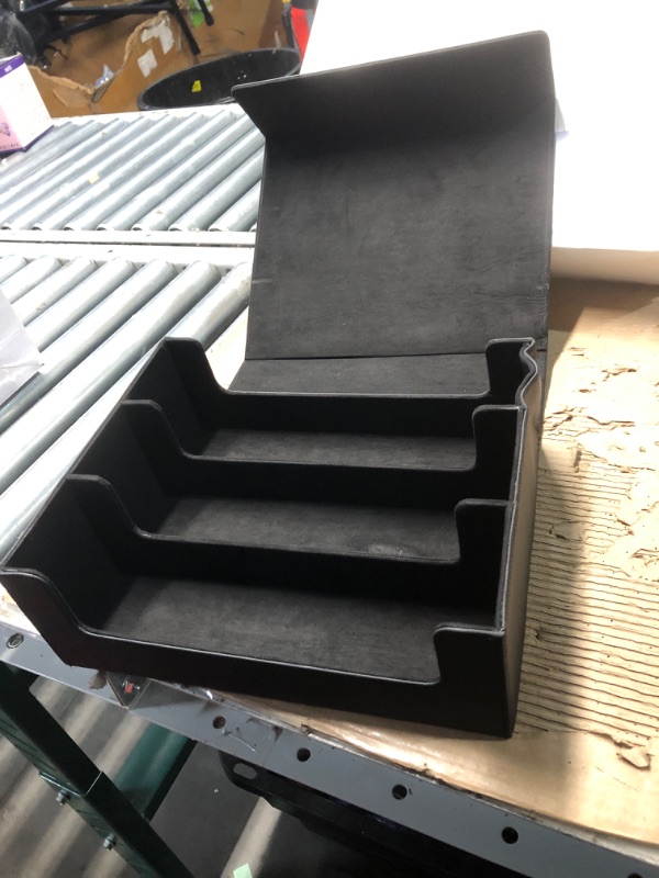 Photo 1 of AOBOPLE 3200+ Trading Card Storage Box,4 Rows Card Deck Case for Trading Cards with 10 Pcs Colorful Dividers & 4 Foam Card Supporters Commander Card Deck Case for Magic Game Cards YugiOh, TCG