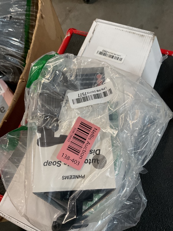 Photo 1 of Phneems Automatic Soap Dispenser Touchless Foaming Vertical Hand Soap Dispenser Foam Rechargeable Soap Dispenser Smart Electric Auto Dish Plastic Soap Dispenser for Bathroom Kitchen Commercia Black