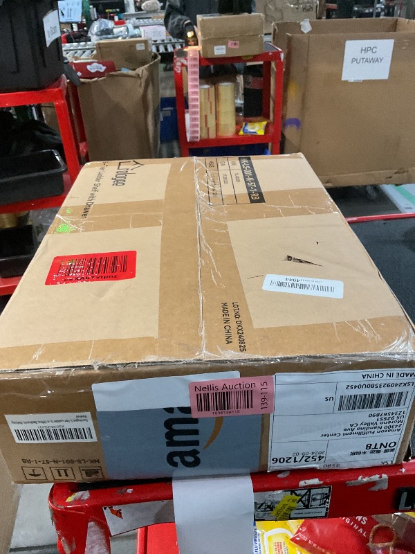 Photo 1 of Furologee 5-Tier Ladder Shelf, Ladder Bookshelf with Removable Drawer, Rustic Bookcase Storage Rack Organizer, Wood Metal Freestanding Storage Shelf for Living Room, Home Office, Bedroom, Balcony