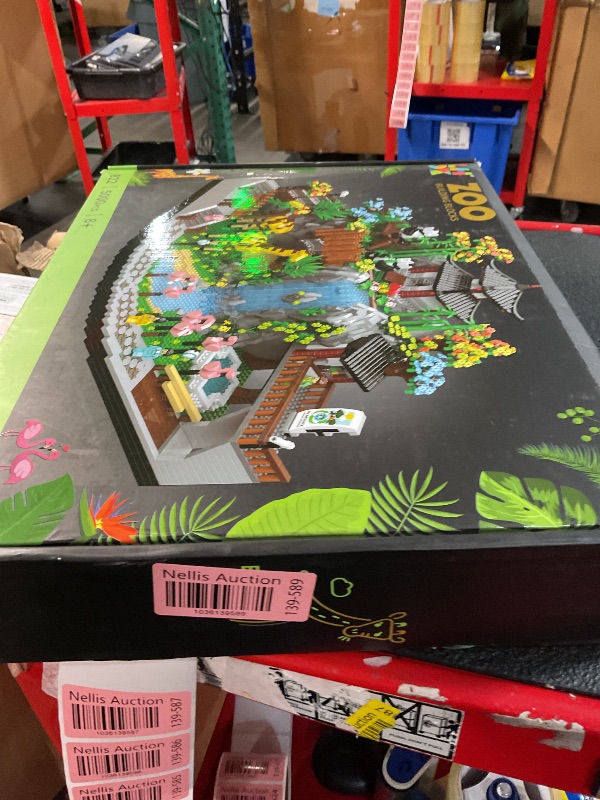 Photo 1 of SZRUIZITEC 5000PCS Micro Mini Blocks City Zoo Animals Building Blocks,Creative Ideals Zoological Park Building Sets,Best Gift for 14+ Boys, Girls or Adults