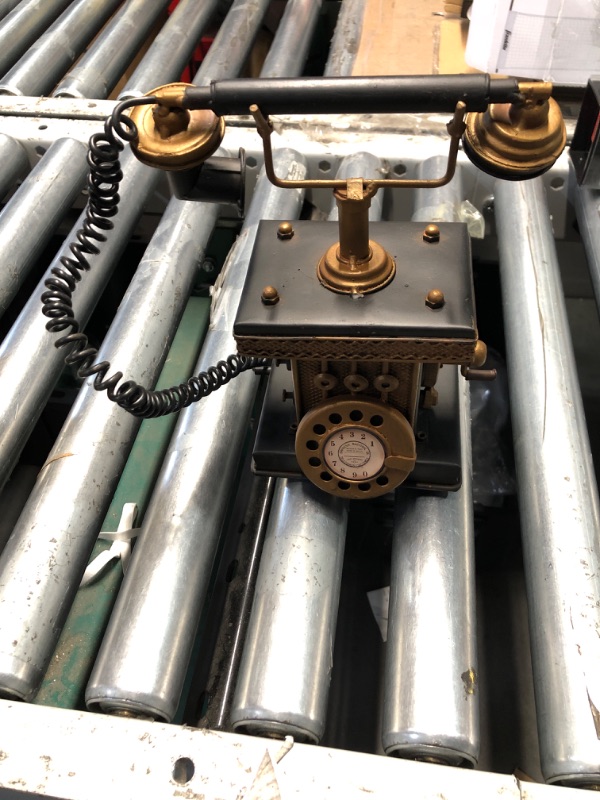 Photo 1 of *** FACTORY SEAL***VANLAXY Creative Retro Decorative Phone Model Telephone Coin Bank Money Saving Antique Phone Figurine Cafe Bar Window Decor Model Home Desk Decoration