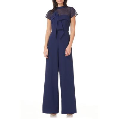 Photo 1 of (Navy, Size 18) (BAGGED) 
Stretch Crepe Jumpsuit (Navy, Size 18)

