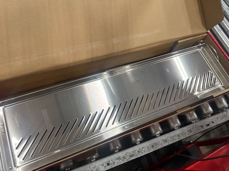 Photo 1 of (FAIR) WEBER GRIDDLE SLATE 30IN WRMING RCK/RSTNG TRAY
