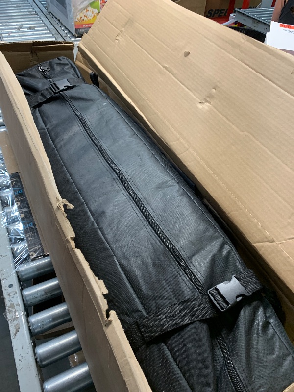 Photo 1 of (PARTS) (NOT A COMPLETE SET) Acepic 10x10 Pop Up Canopy Tent with Pocket Sidewall, Instant Easy Setup Sun Shelter with Vented Roof, Carrying Wheel Bag, 8 Stakes & 4 Sandbags, Outdoor Shade for Beach, Camping, Patio