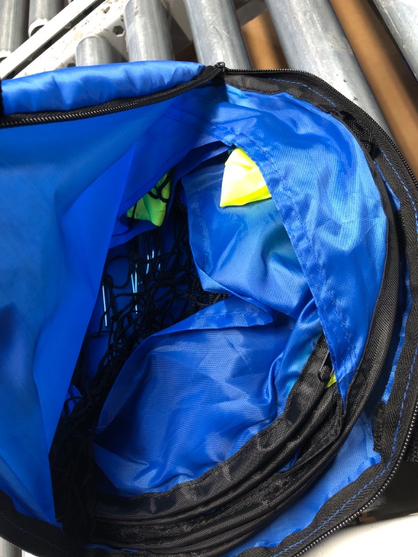 Photo 1 of (USED/FAIR) EVERRUSH Pop Up Soccer Goals Nets for Backyard Beach Soccer Training Net Mini Portable Foldable Lightweight Indoor + Outdoor Football Goal with Carry Bag